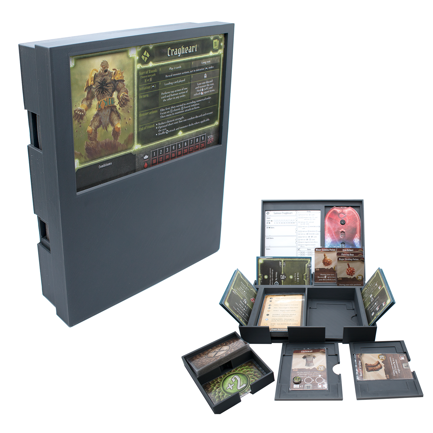 Gloomhaven Dashboard and Storage Case