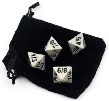Large Tarmogoyf D8 Set Of Four - Resin